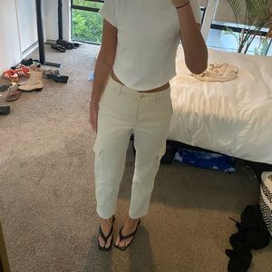 Aritzia Wilfred Tan Cargo Pants
